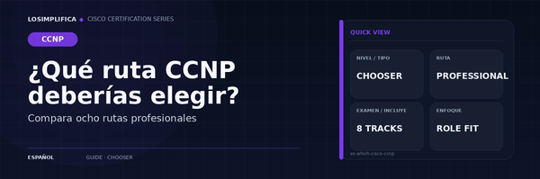 Qué ruta CCNP elegir