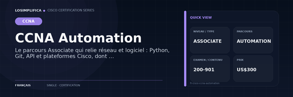 200-901 : guide de certification CCNA Automation