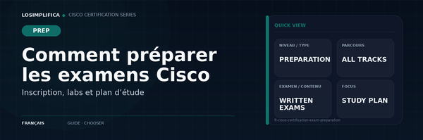 Comment préparer un examen de certification Cisco