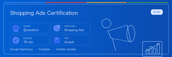 Guide pratique de Shopping Ads Certification : public concerné, intérêt, préparation et place dans le parcours Google.