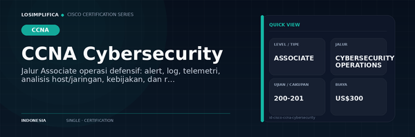200-201: panduan sertifikasi CCNA Cybersecurity