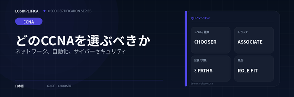 どのCCNA認定を選ぶべきか