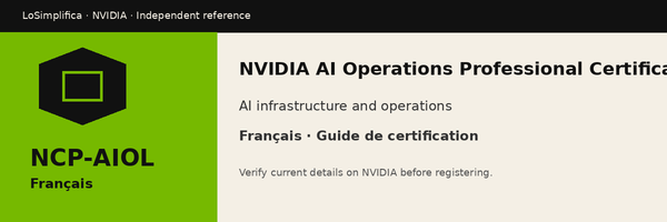 Français NCP-AIOL: NVIDIA AI Operations Professional Certification Guide de certification
