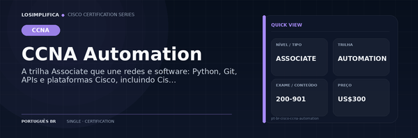 200-901: guia da certificação CCNA Automation
