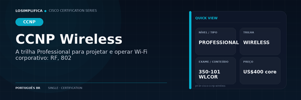 350-101 WLCOR: guia da certificação CCNP Wireless