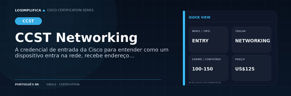 100-150: guia da certificação CCST Networking