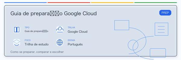 Guia prático de Google Cloud Certification Prep Guide: para quem serve, por que pode valer a pena, como se preparar e onde entra na trilha Google.