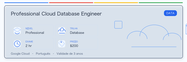 Guia prático de Professional Cloud Database Engineer: para quem serve, por que pode valer a pena, como se preparar e onde entra na trilha Google.