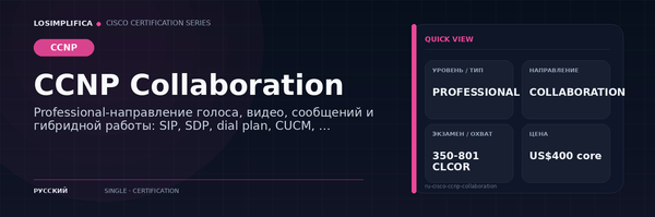 350-801 CLCOR: руководство по сертификации CCNP Collaboration
