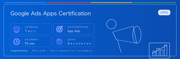 Практическое руководство по Google Ads Apps Certification: кому подходит, зачем сдавать, как готовиться и место в пути Google.