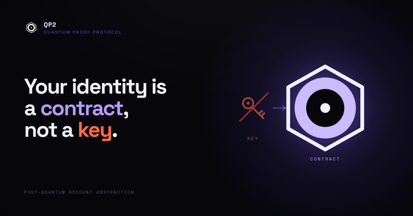 Why Your Wallet Identity Should Be a Contract, Not a Key