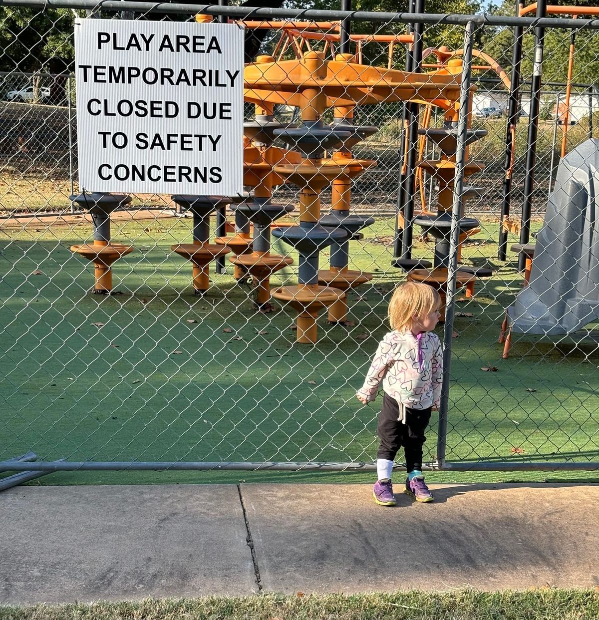 City provides details on playground removal and future plans for Myers Park