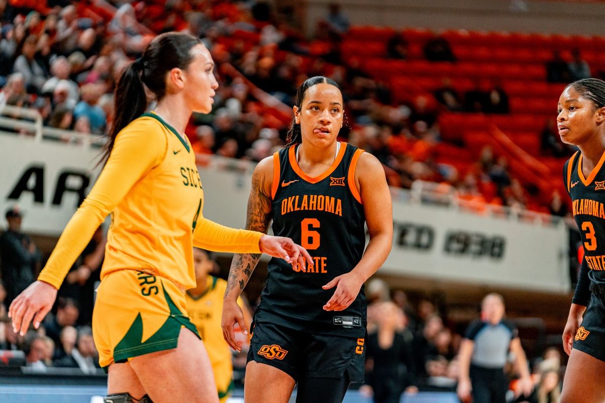 Cowgirls squander late lead, lose 77-68 to No. 22 Baylor