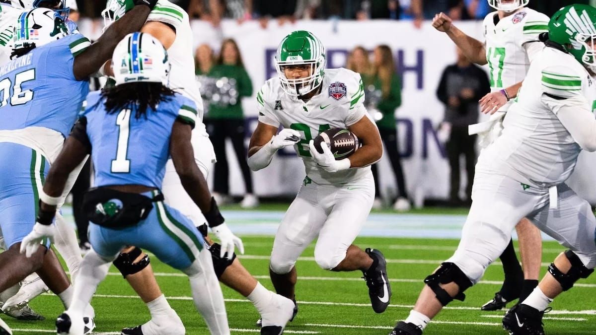 Cowboys add UNT Running Back Caleb Hawkins from Transfer Portal