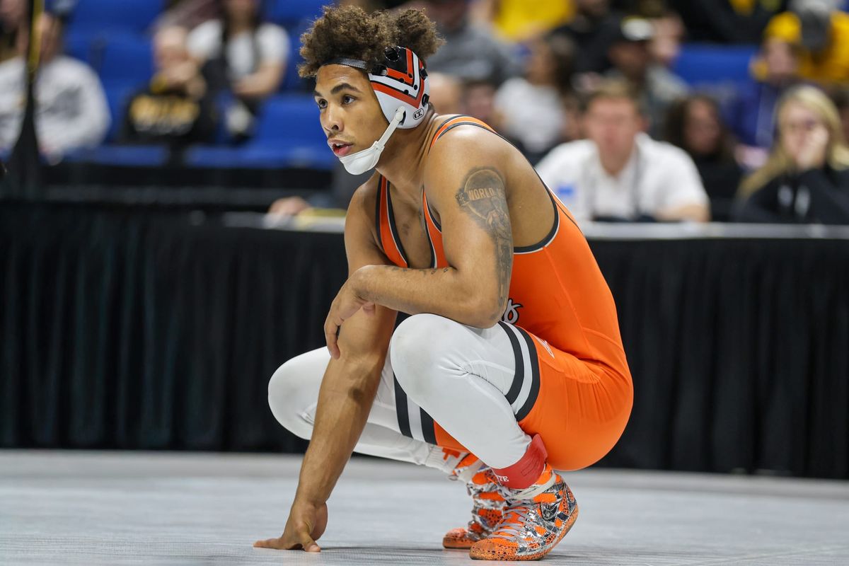 OSU holds big lead after first day of Big 12s, sends eight wrestlers to finals round