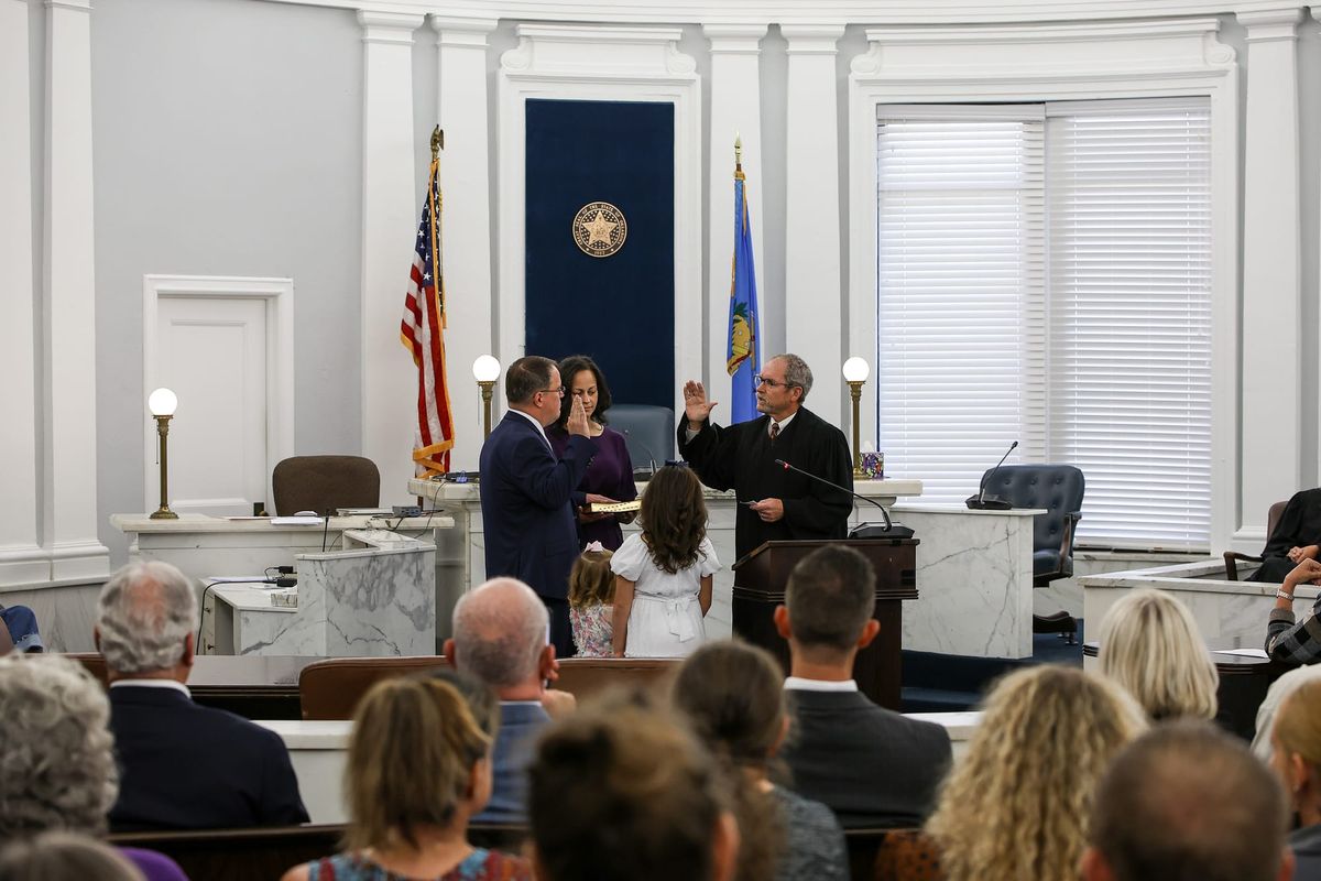 Jeremiah Gregory sworn in as District 9 DA, vows to 'make right what has been wrong'