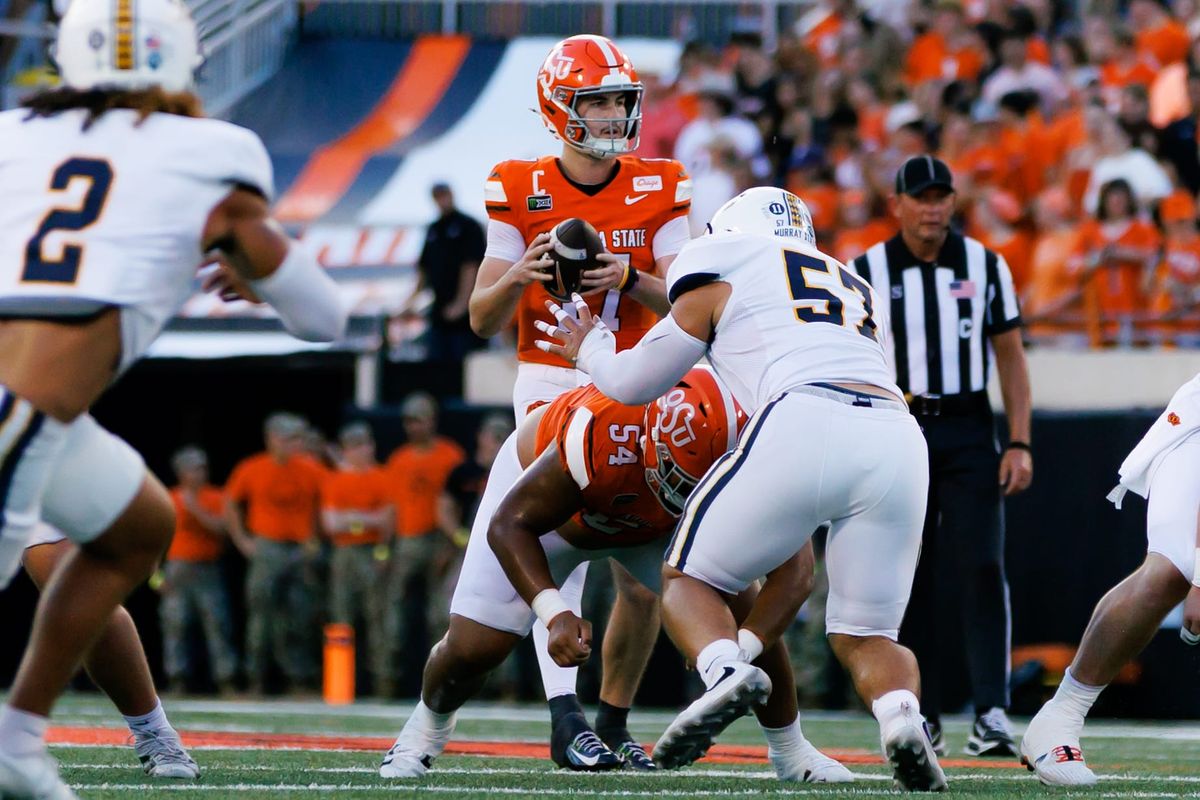 Mestemaker Breaks Two School Records as OSU Buries Murray State 59-0 — Cowboys Head to Big 12 Play at 2-1