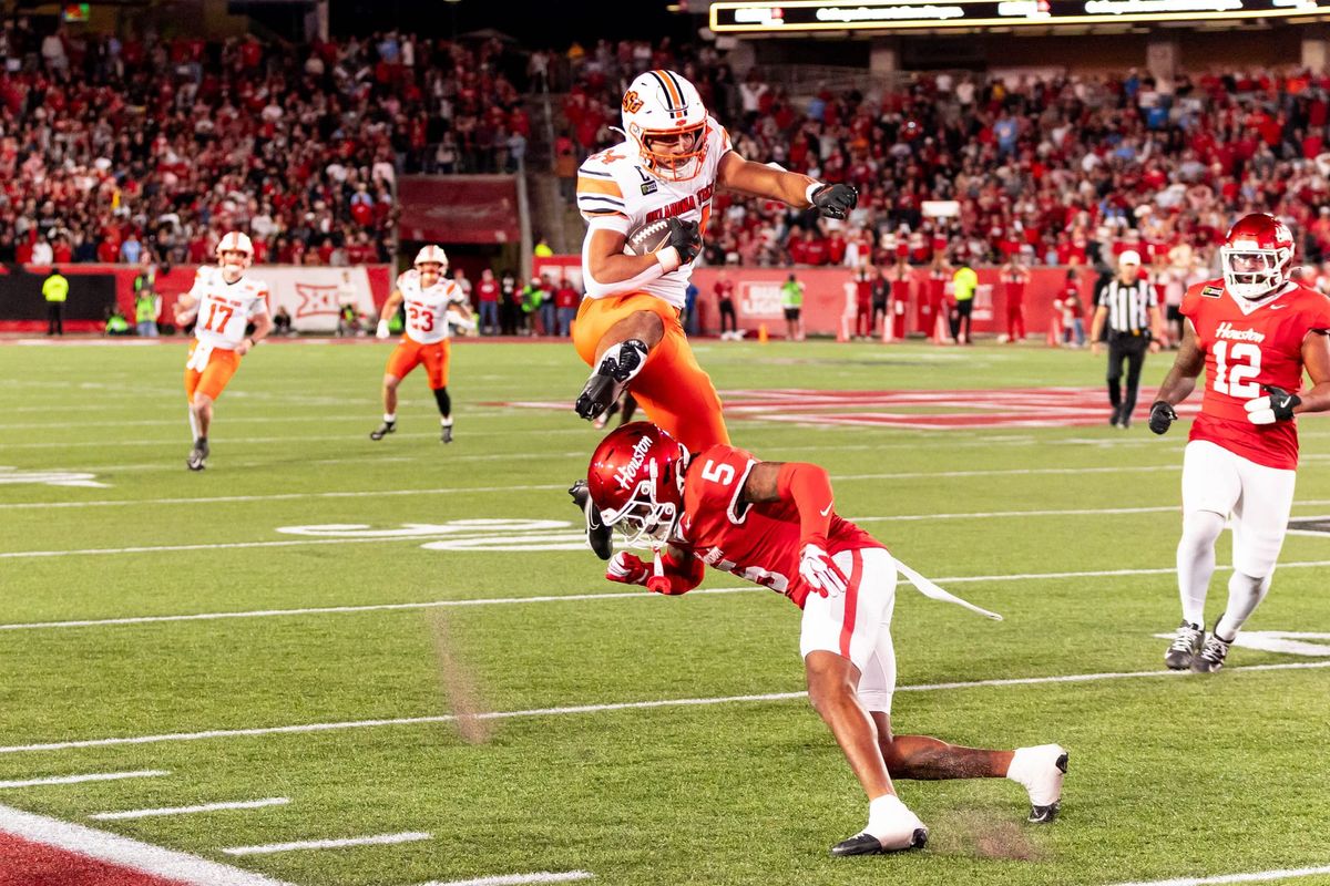 Slow start costs OSU at No. 20 Houston, 35-32