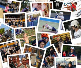 Collage of 20 photographs showing sports action, community events, children playing, and local celebrations from The Stillwegian's 2025 Photo of the Year contest finalists