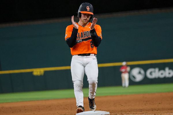Five-fun first sparks Cowboys’ offensive avalanche in 13-2 run-rule win at GCU