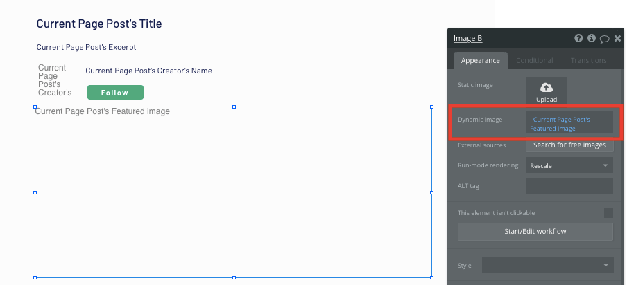 Bubble Dynamic Post Image in Medium Clone App Tutorial