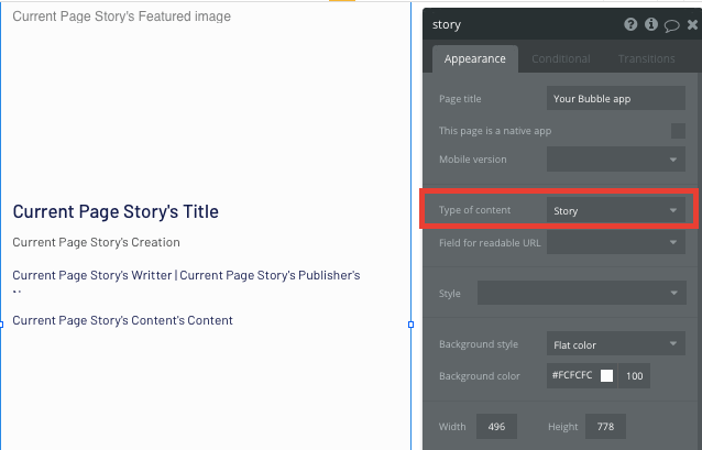 Bubble Apple News Clone No Code Dynamic Page Tutorial