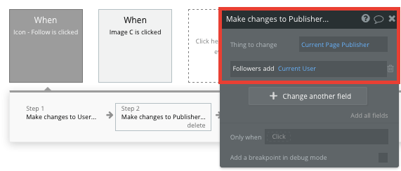 Bubble News Aggregator Publisher Following Workflow Tutorial