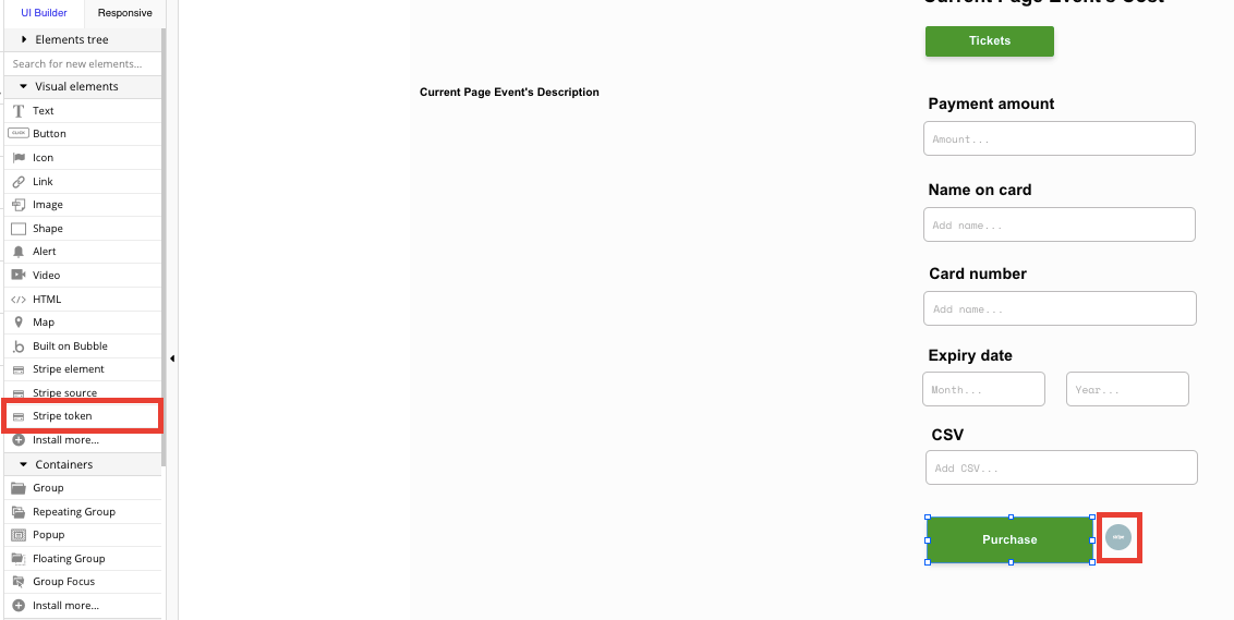 Bubble no code eventbrite clone walkthrough tutorial - stripetoken.