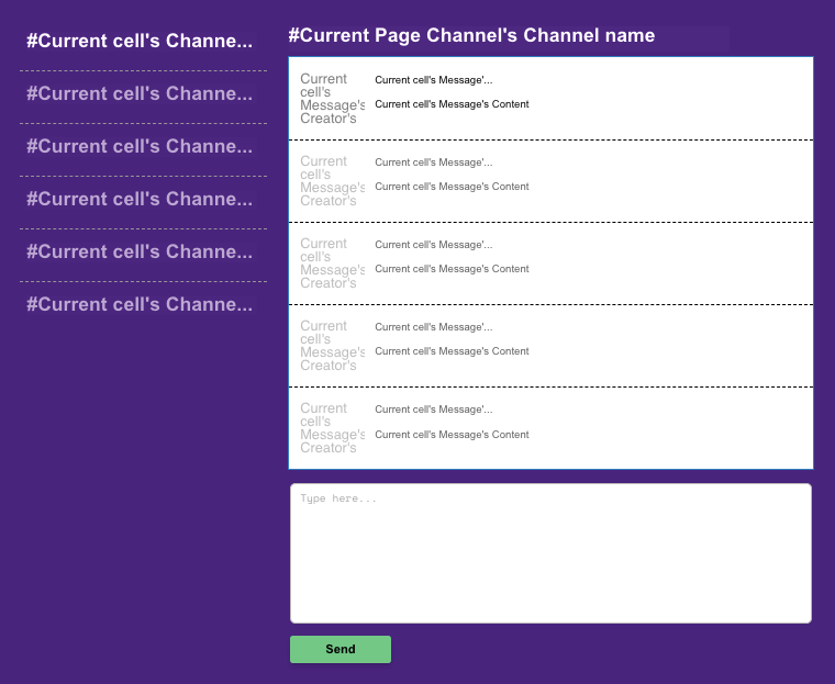 bubble no code slack clone tutorial walkthrough - repeating group.