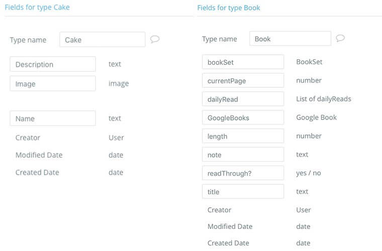 Bubble editor page defining field guidelines and rules.