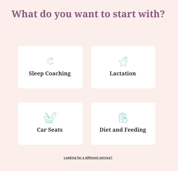 Totsquad Bubble App service offerings