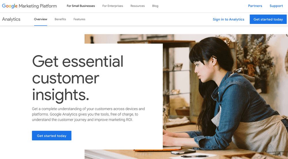 A Beginner’s Guide to Web Analytics blog by Bubble - Google Analytics