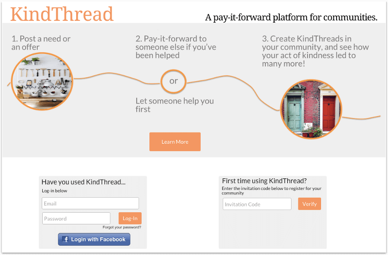KindThread app version 1.