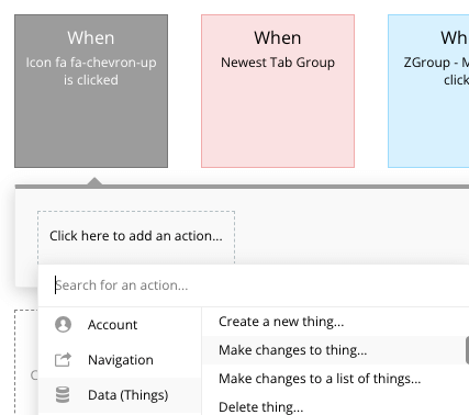 Making changes to a thing in workflow