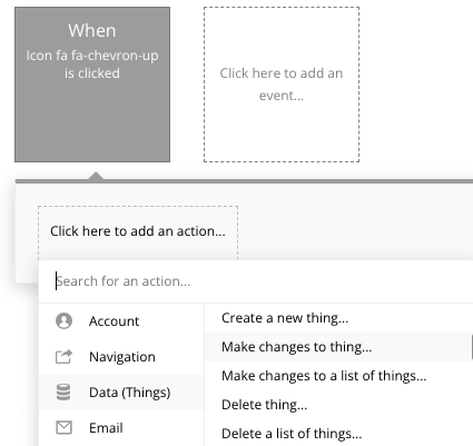 Making changes to a thing in workflow