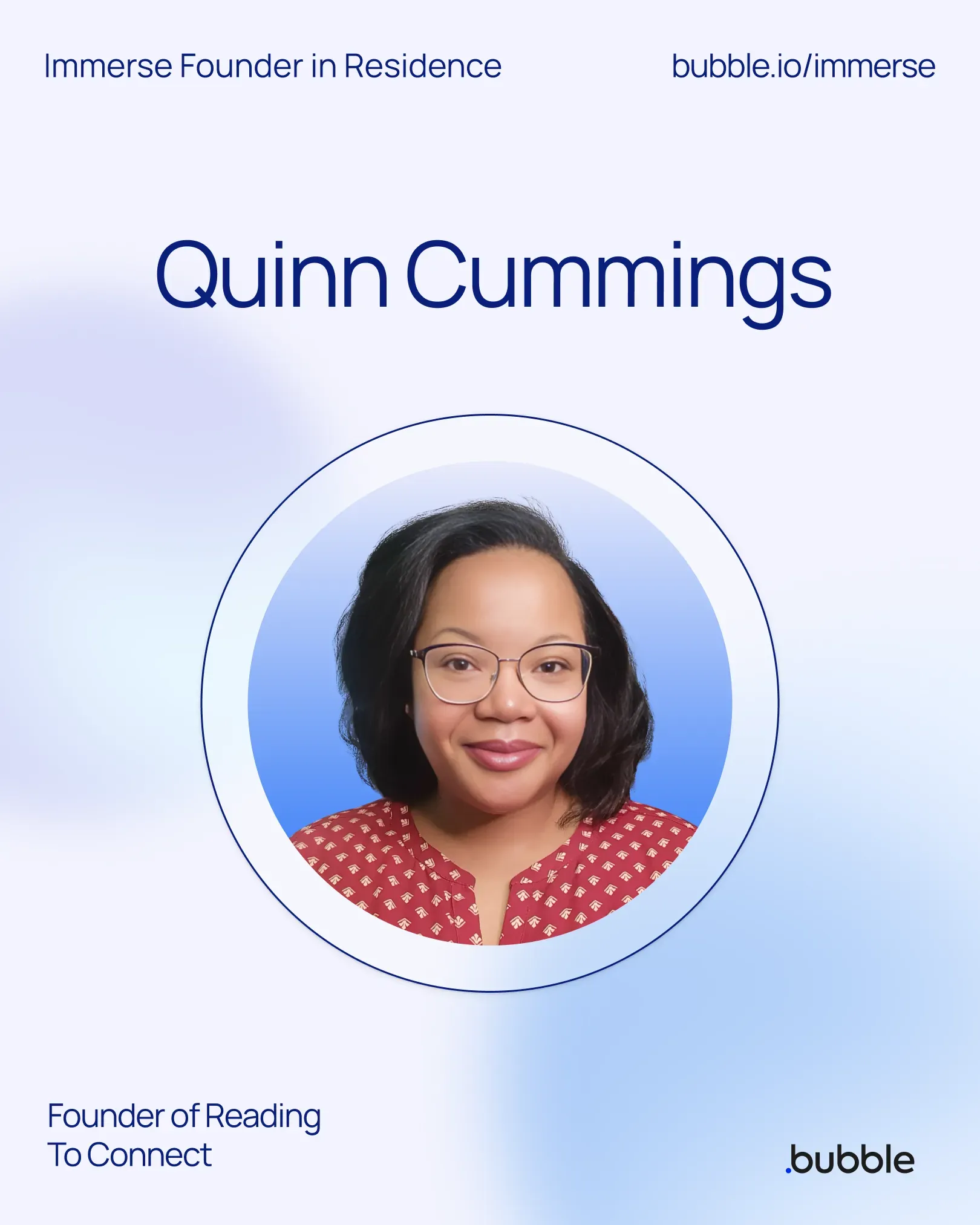 Quinn Cummings, Immerse Founder in Residence