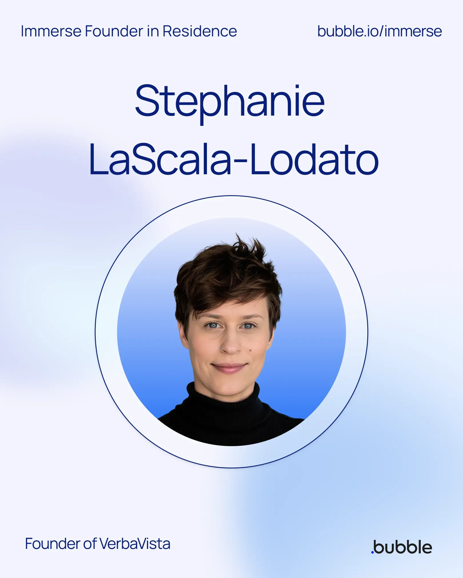 Stephanie LaScala-Lodato, Immerse Founder in Residence