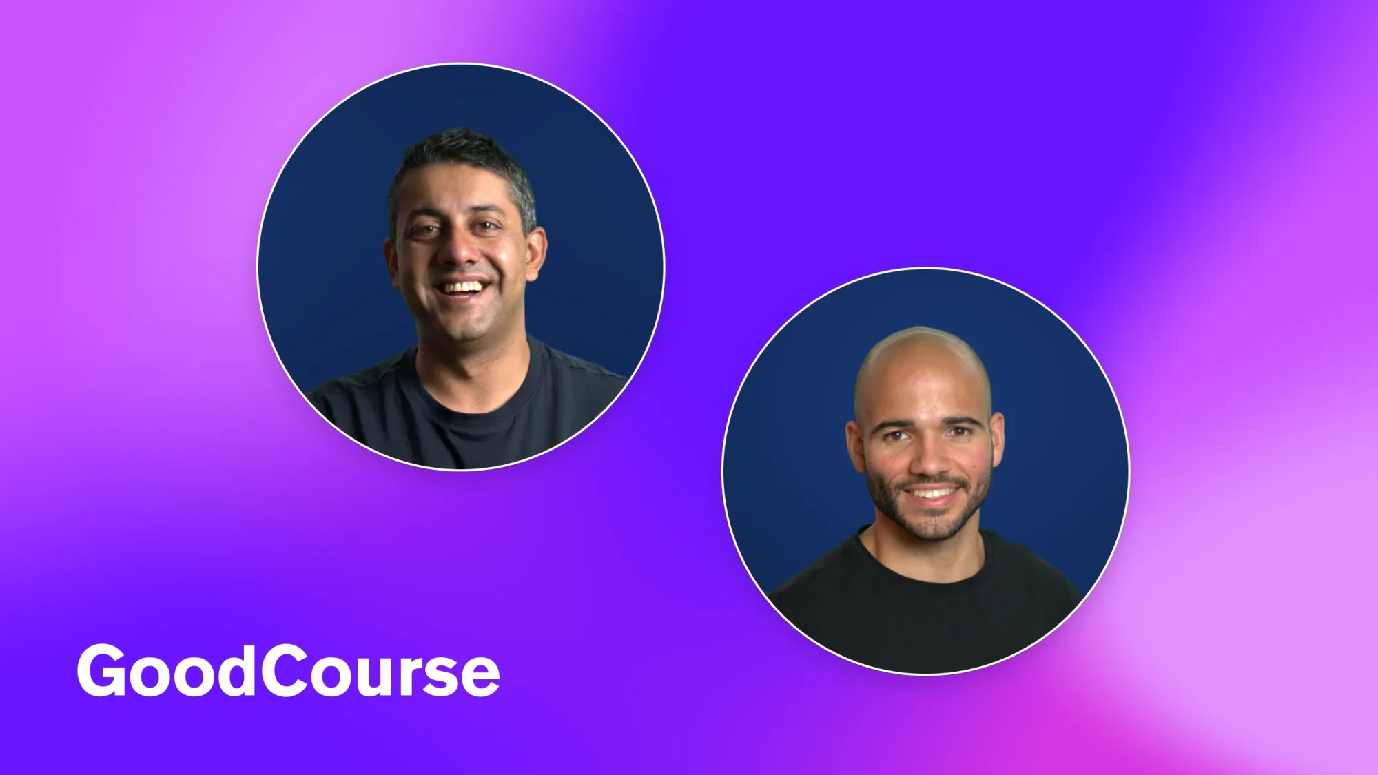 Chris Mansfield and Omar Mughal's headshots