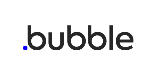 Bubble logo.