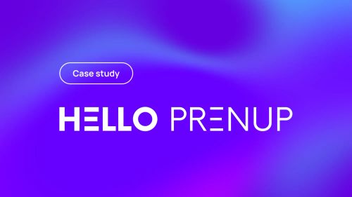 HelloPrenup Simplifies Custom Marriage Prenups Using Bubble
