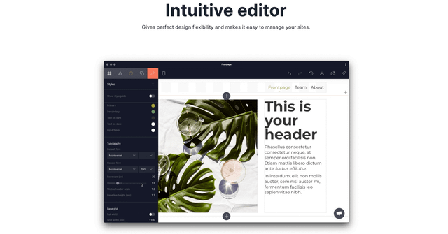 Review of grid.studio no-code website builder.