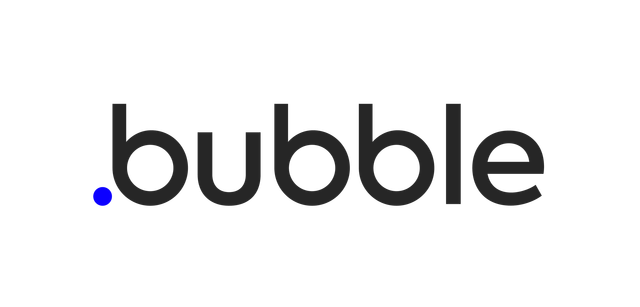 Bubble logo.