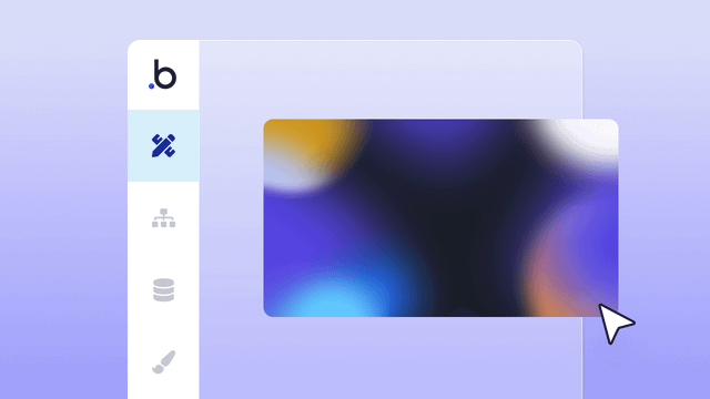 A mockup of the Bubble editor building the BubbleCon background animation.
