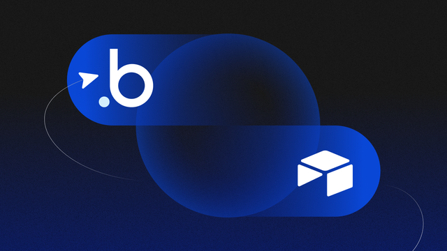 The Bubble "B" and the TK logo swirling around a circle.