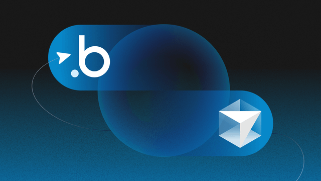 Bubble and Cursor's logos swirling around a circle.