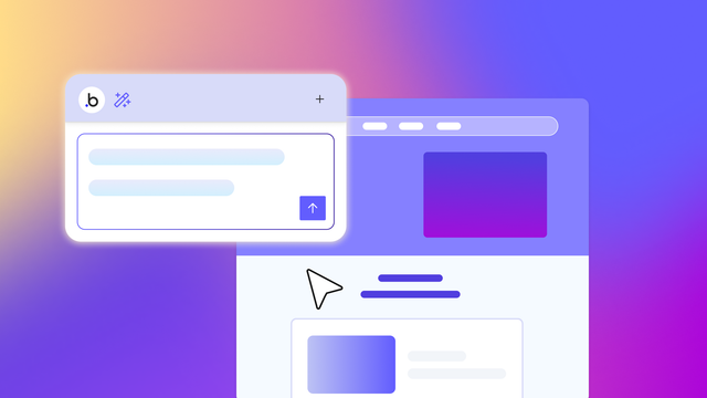 An AI module in front of a web app