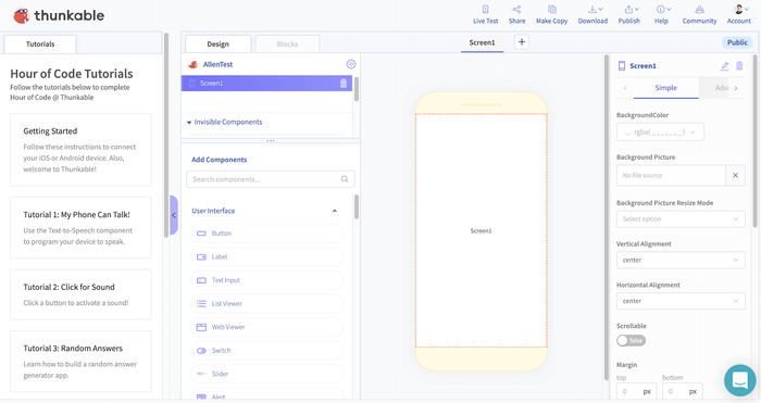 Thunkable Review: Drag-and-Drop Mobile and Native App Builder