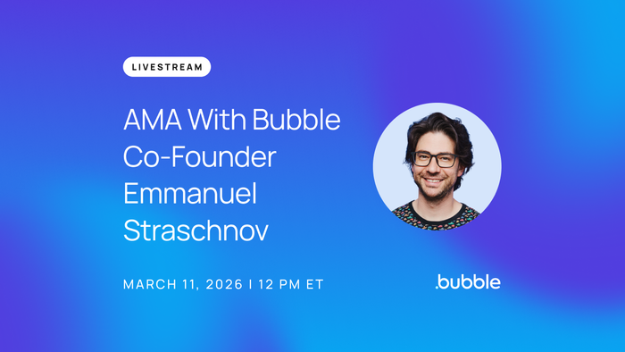 March 2026 AMA Recap: Emmanuel on the AI Agent Rollout, Mobile Progress, and What's Next for Bubble