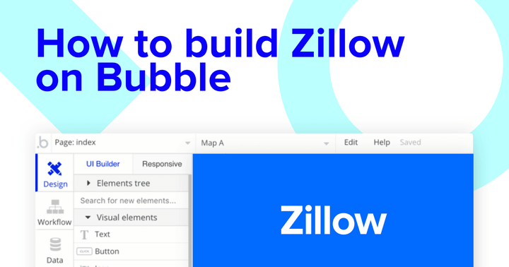 Building a Real Estate Marketplace/Zillow clone with Bubble editor.