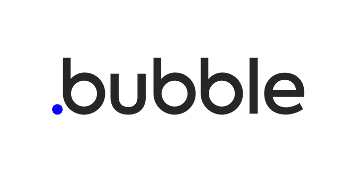 Bubble logo.